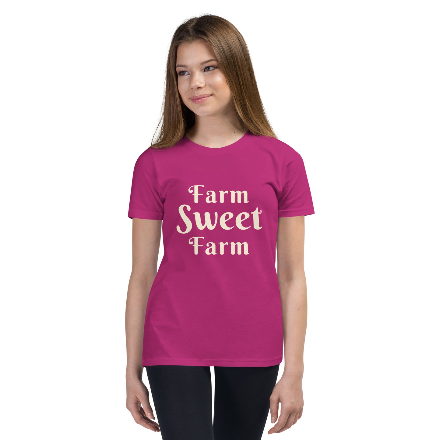 Farm Sweet Farm Youth Short Sleeve T-Shirt