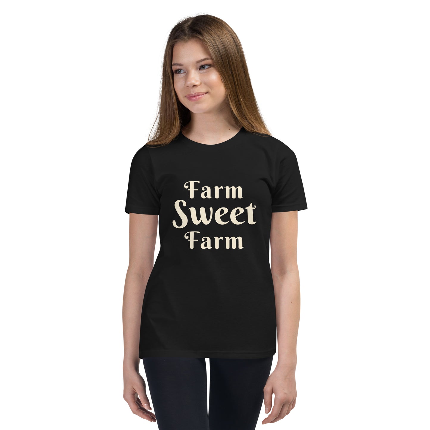 Farm Sweet Farm Youth Short Sleeve T-Shirt