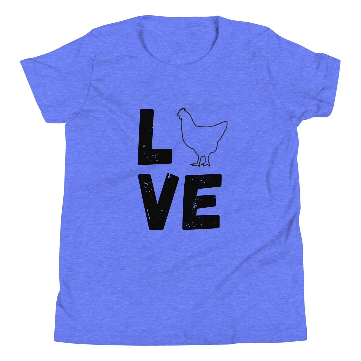 Love Chickens Youth Short Sleeve T-Shirt