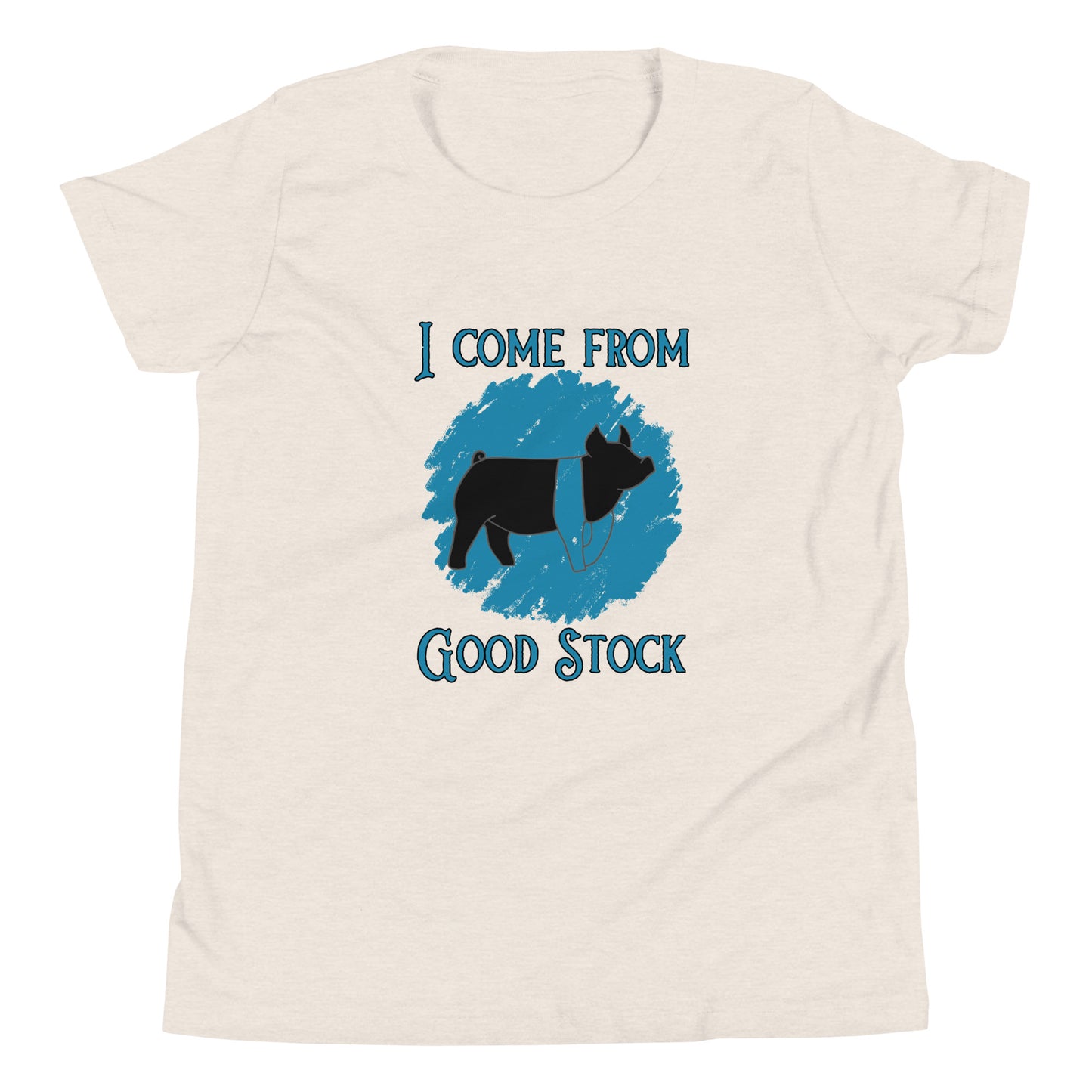 Good Stock Pig Youth Short Sleeve T-Shirt