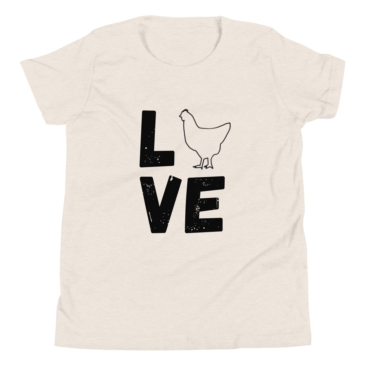 Love Chickens Youth Short Sleeve T-Shirt