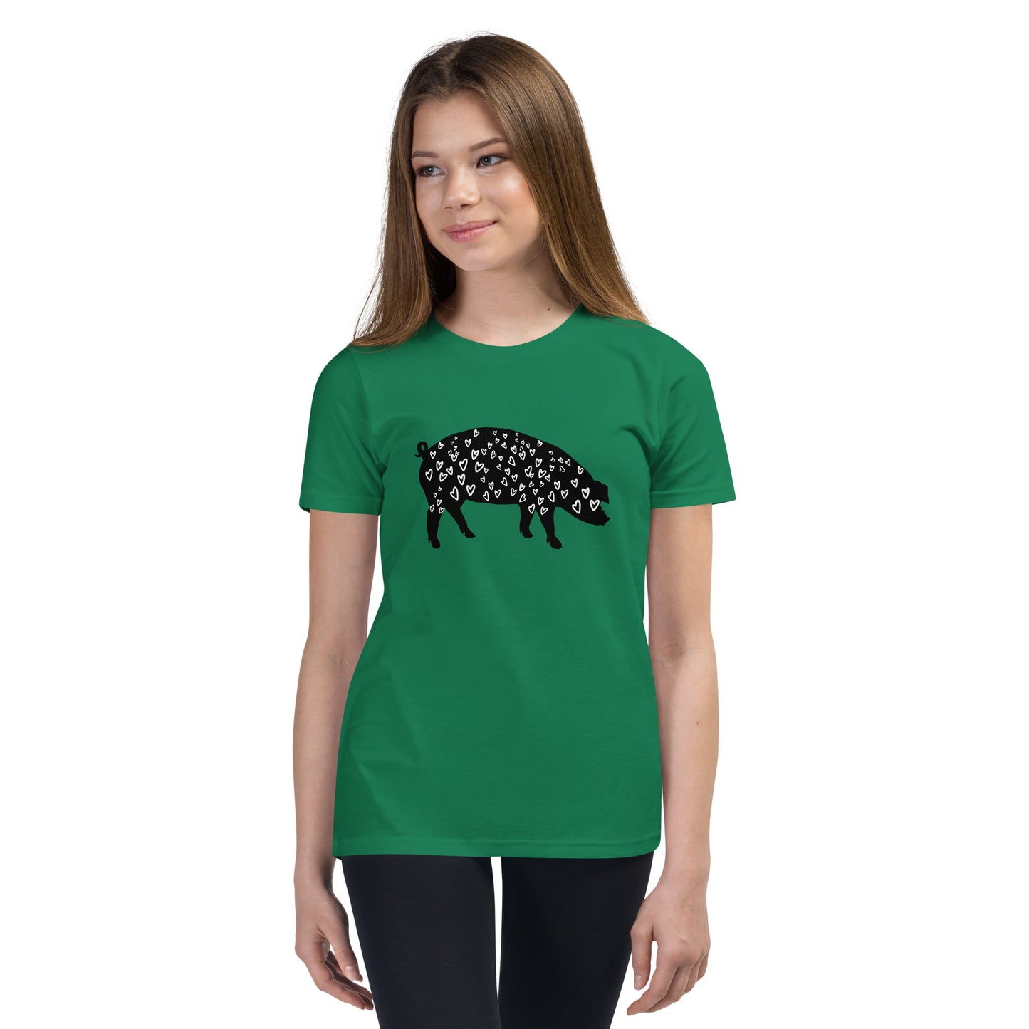 Love Pigs Youth Short Sleeve T-Shirt