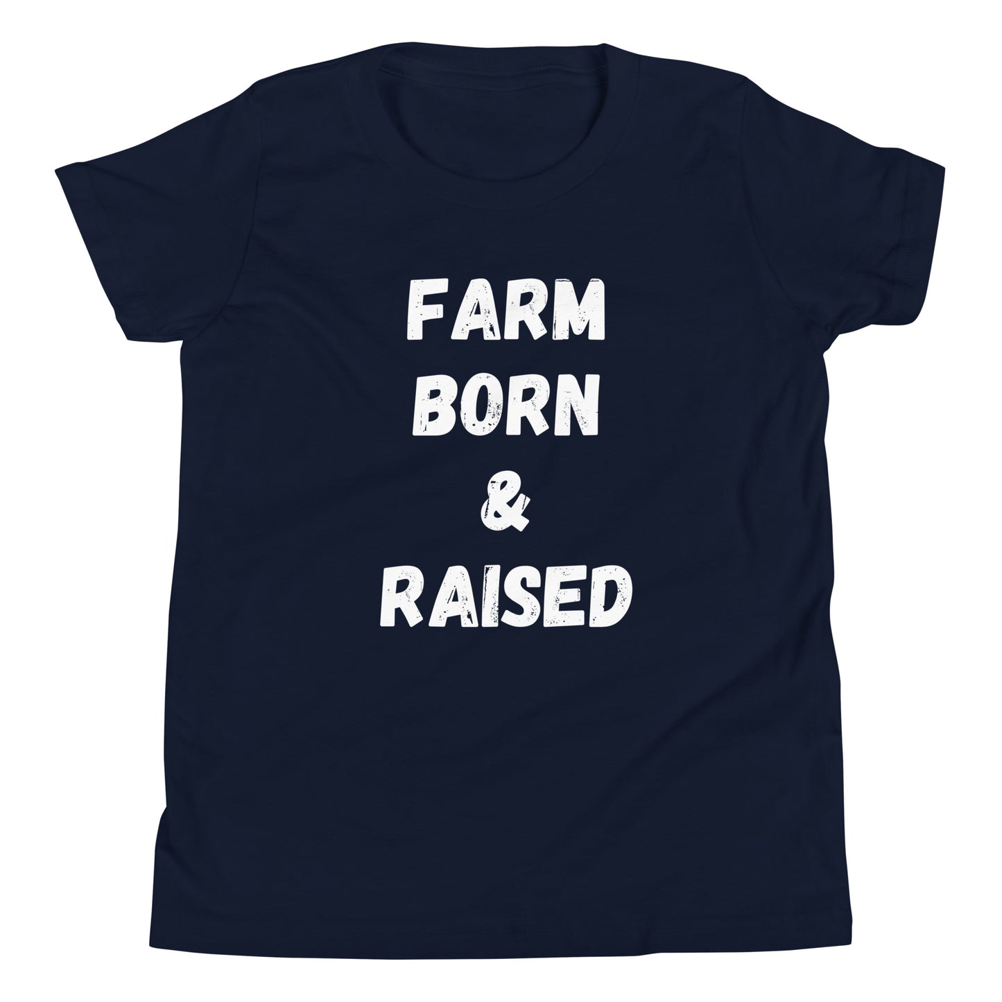 Farm Born and Raised Youth Short Sleeve T-Shirt