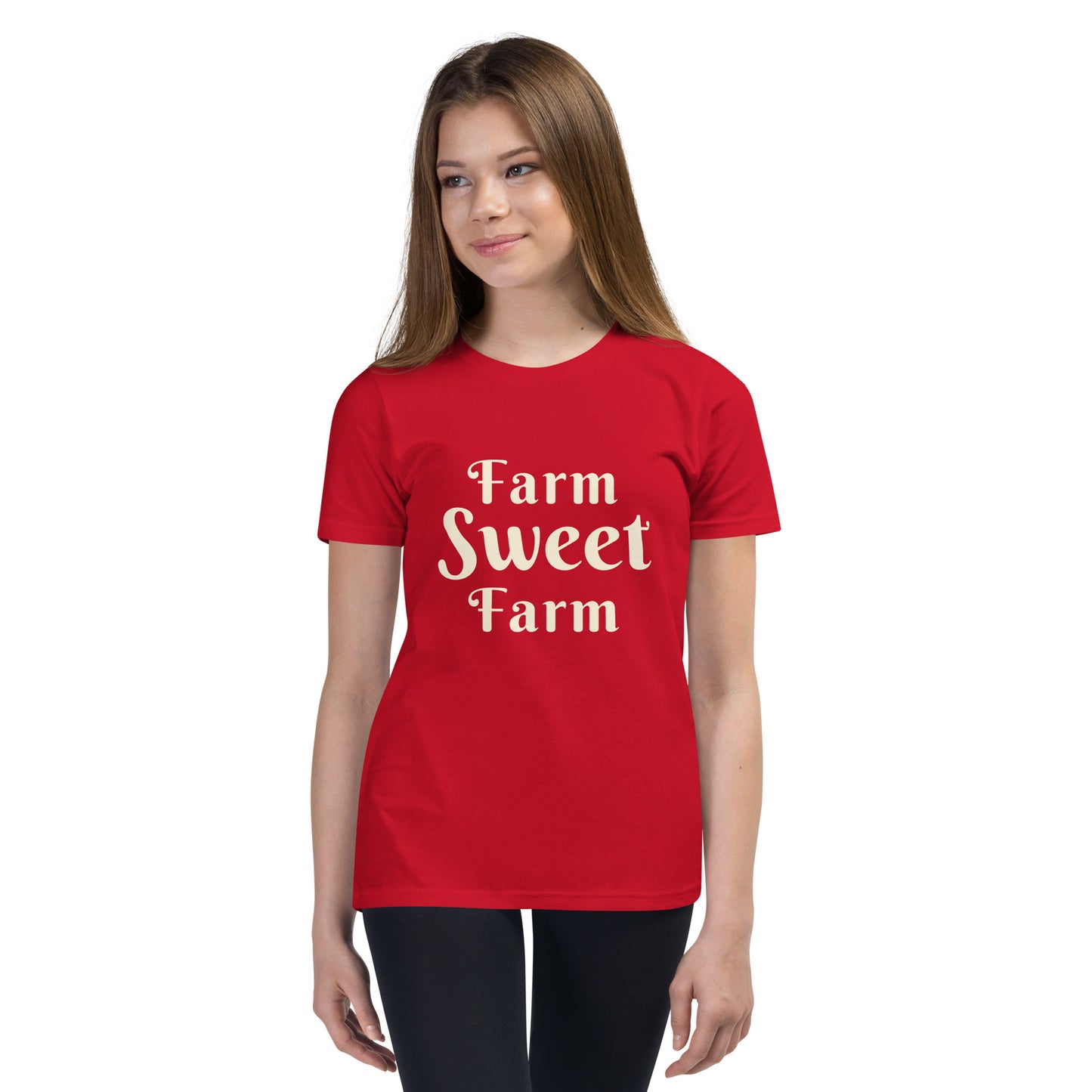 Farm Sweet Farm Youth Short Sleeve T-Shirt